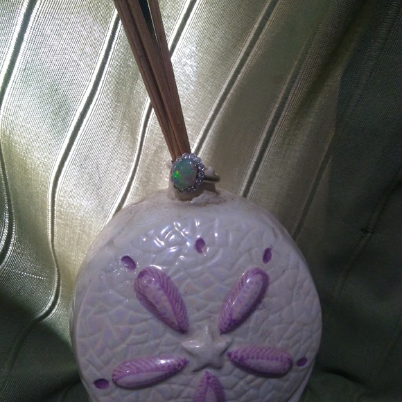 18k Diamond opal ring "donotbuy" - Picture 4 of 7